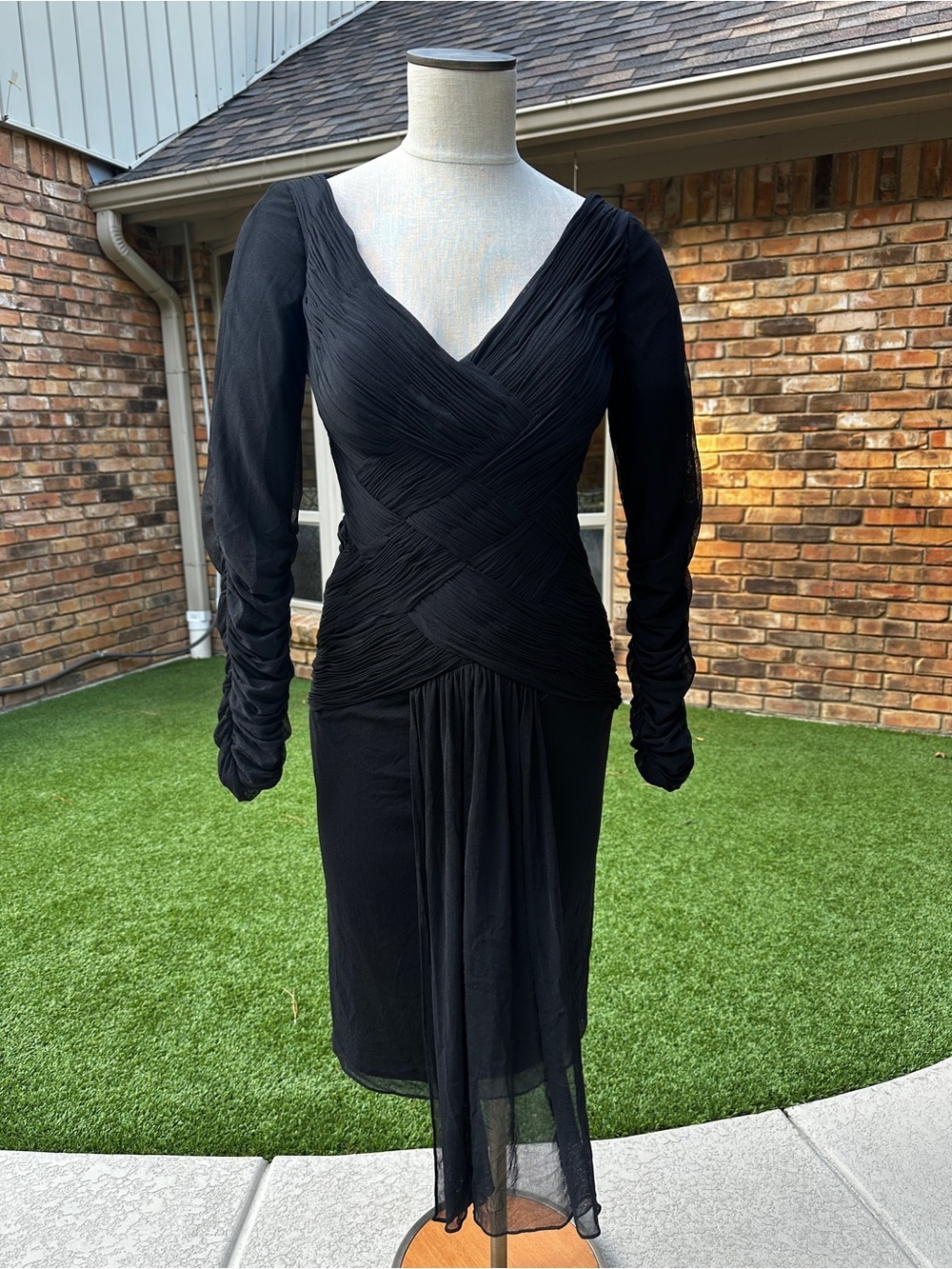 Sue Wong black dress